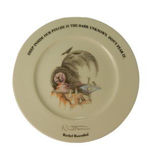 Tribute 21 Foundation Felissimo Collector Plate Rachel Rosenthal Japan plate